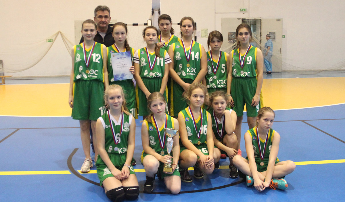 Первенство Калининградской области по баскетболу среди девушек до 14 лет